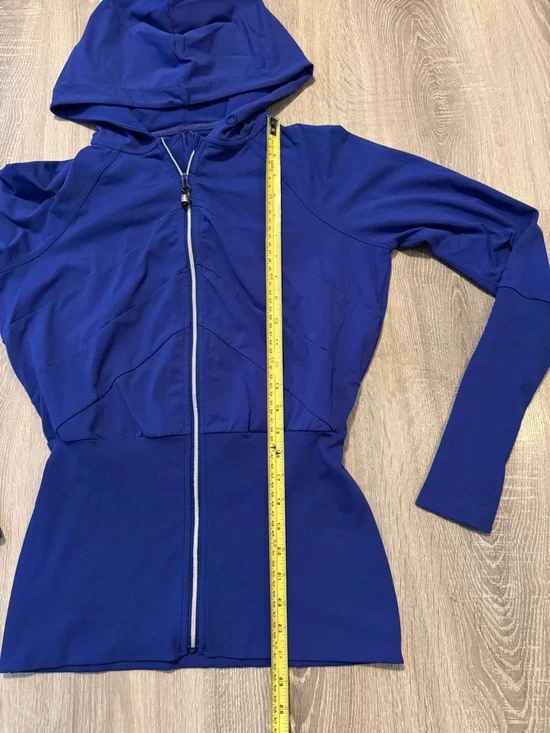 Lululemon Life Your Spirits Full Zip Jacket - Royal Blue - Picture 8 of 9